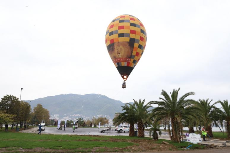 ORDU SEMALARI BALONLA RENKLENDİ