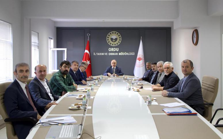 Toprak Koruma Kurulu Toplantısı, Vali Erol’un Başkanlığında Yapıldı