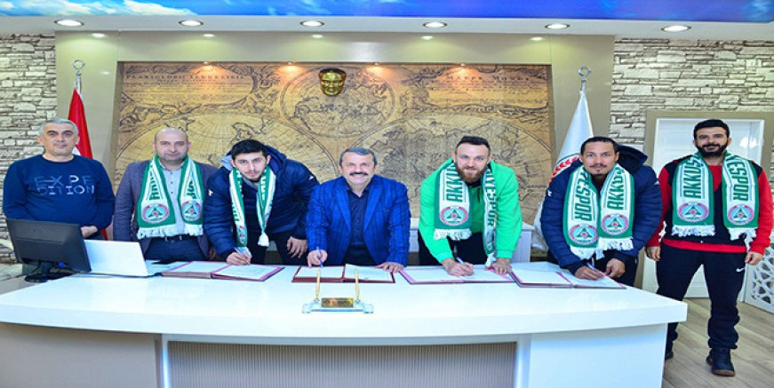 AKKUŞ BELEDİYESPOR KADROSUNU GÜÇLENDİRDİ