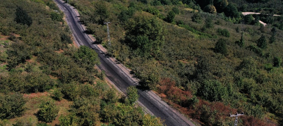 AKKUŞ KIZILELMA’DA ASFALT MUTLULUĞU