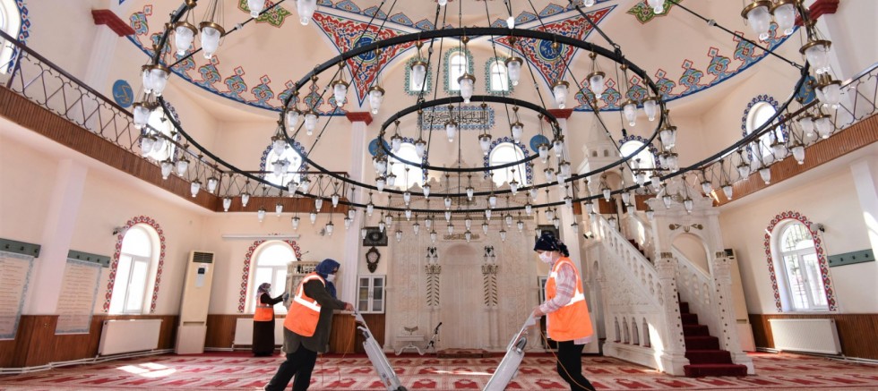 ALTINORDU'DA CAMİLER RAMAZAN’A HAZIRLANIYOR
