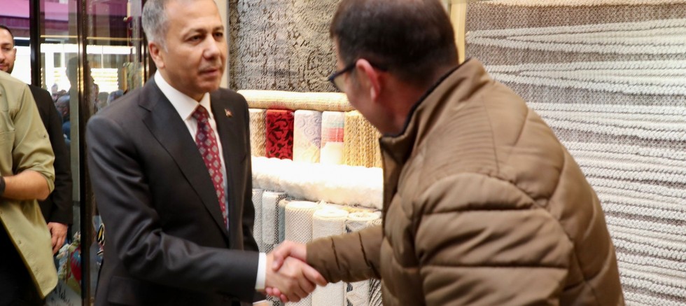 BAKAN YERLİKAYA, VALİLİĞİ ZİYARET ETTİ