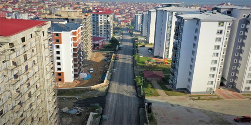 BUCAK MAHALLESİ'NİN 15 SOKAĞINDA DAHA ASFALT MESAİSİ TAMAMLANDI