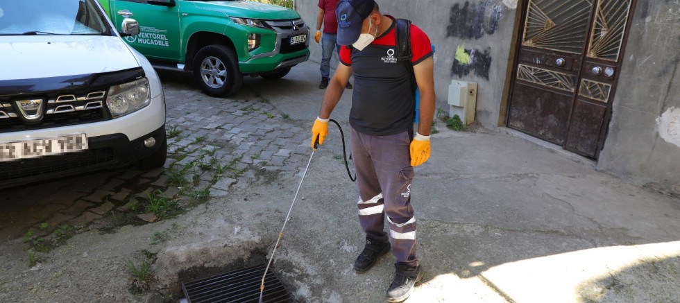 BÜYÜKŞEHİR VEKTÖRLERE KARŞI SAVAŞINI SÜRDÜRÜYOR