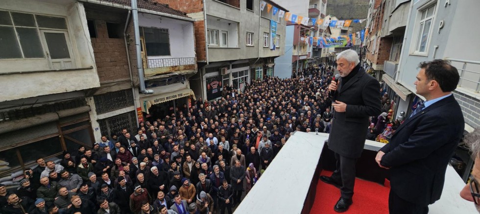 ENVER YILMAZ’DAN TEPEALAN’DA TARİHİ MİTİNG