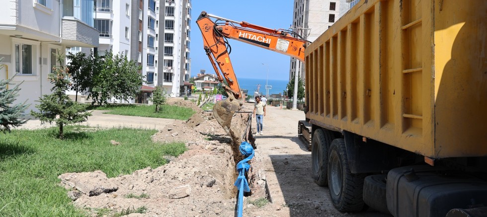 FATSA DOLUNAY’A SAĞLIKLI ALT YAPI