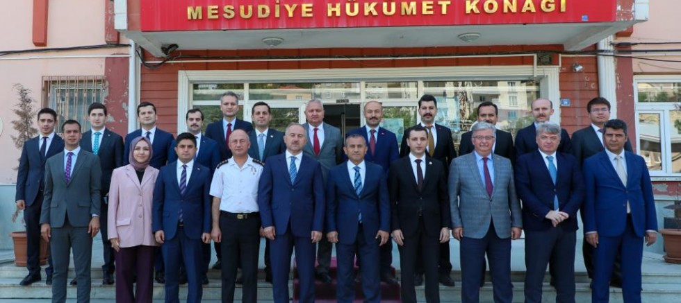 İL GÜVENLİK VE ASAYİŞ KOORDİNASYON TOPLANTISI MESUDİYE’DE YAPILDI