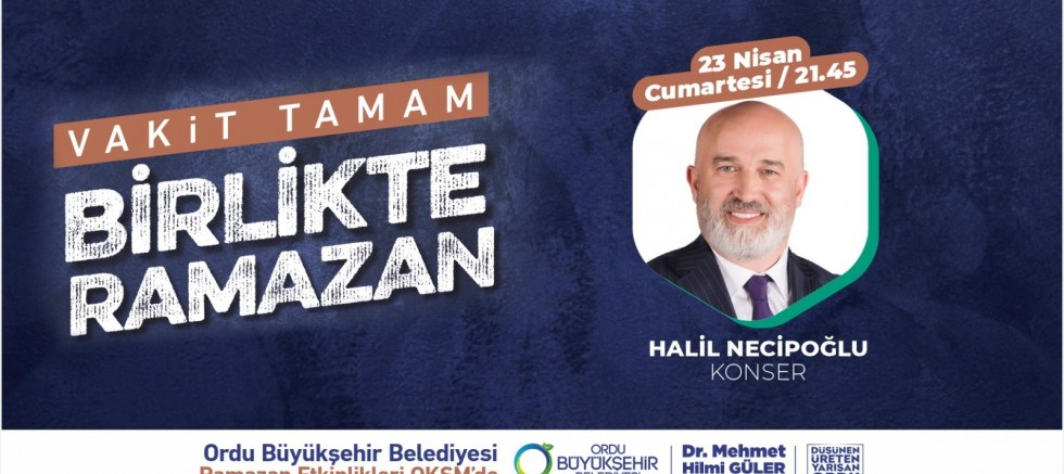 KONSER 23 NİSAN CUMARTESİ SAAT 21.45’DE OKSM’DE