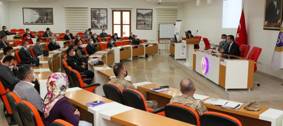 ORDU AFET MÜDAHALE PLANI’NIN MASABAŞI TATBİKATI YAPILDI