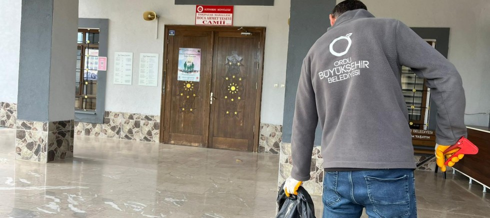 ORDU’DA CAMİLER TERTEMİZ