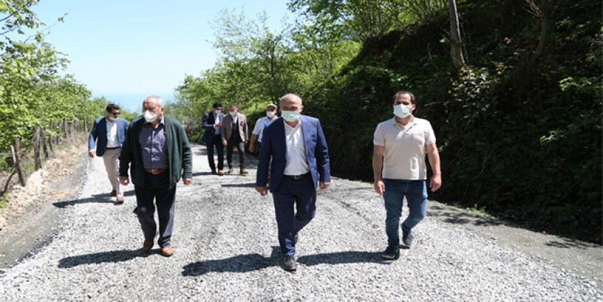 ORDU’DA HER YOL ASFALTA ÇIKIYOR 