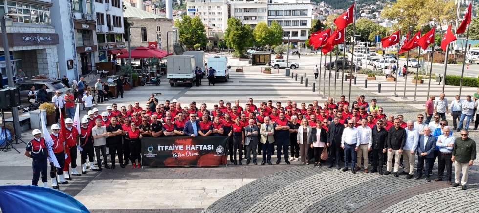 ORDU’DA İTFAİYE HAFTASI COŞKUSU