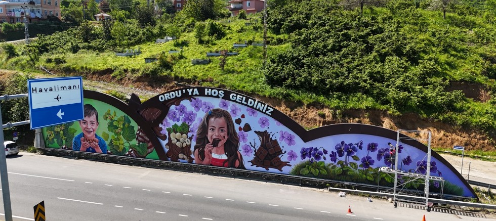 ORDU’NUN RENKLERİ DUVARLARA YANSIYOR