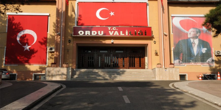 ORDU VALİLİĞİ'NDEN COVİD-19 DENETİMİ