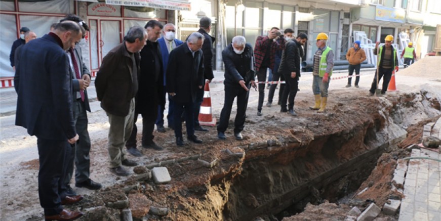 OSKİ KUMRU’DA ÇALIŞIYOR