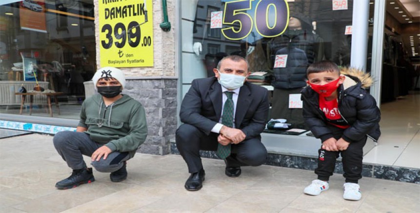 VALİ SONEL, KORONAVİRÜS DENETİMLERİNDE BULUNDU