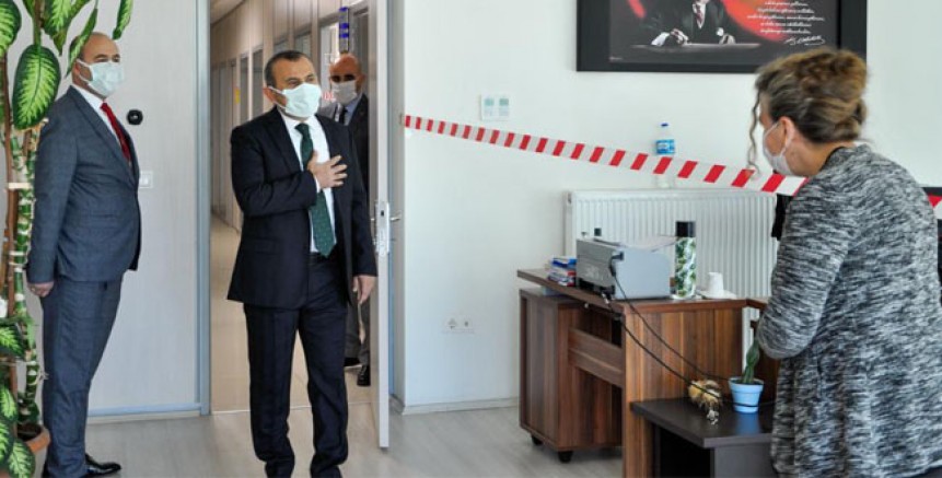 VALİ SONEL, KURUM ZİYARETLERİNDE BULUNDU