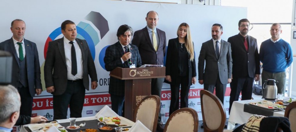 VALİ SONEL, ORDU BASIN KURULUŞLARI DERNEĞİ  PROGRAMINDA BİR ARAYA GELDİ