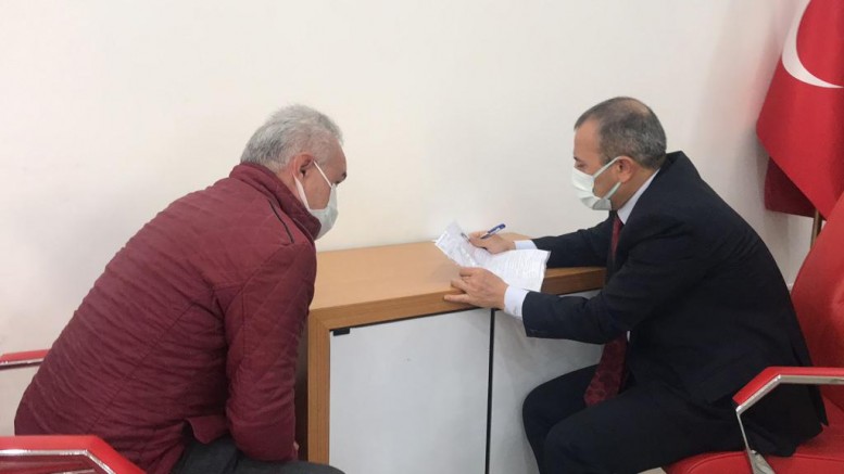 VALİ SONEL, “VATANDAŞLARIMIZA KAPIMIZ AÇIK”
